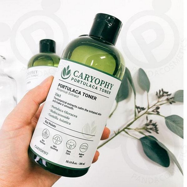 Nước Hoa Hồng Chăm Sóc Da Dầu Mụn Caryophy Portulaca Toner