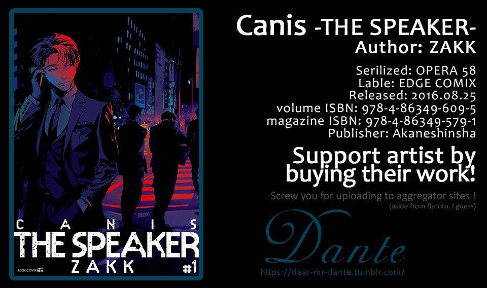 canis – the speaker chapter 7 35