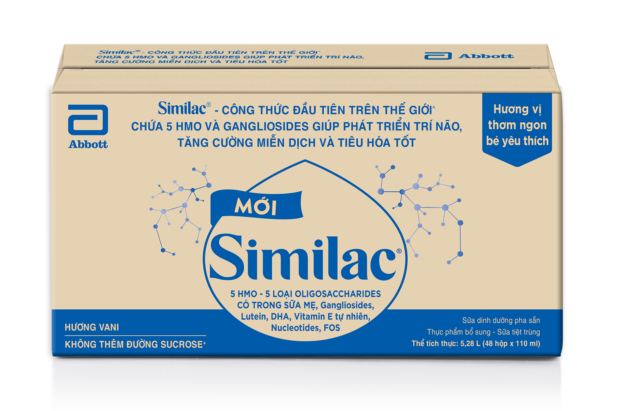 Thùng 48 Hộp Sữa Nước Abbott Similac 110ml cho trẻ từ 1 tuổi