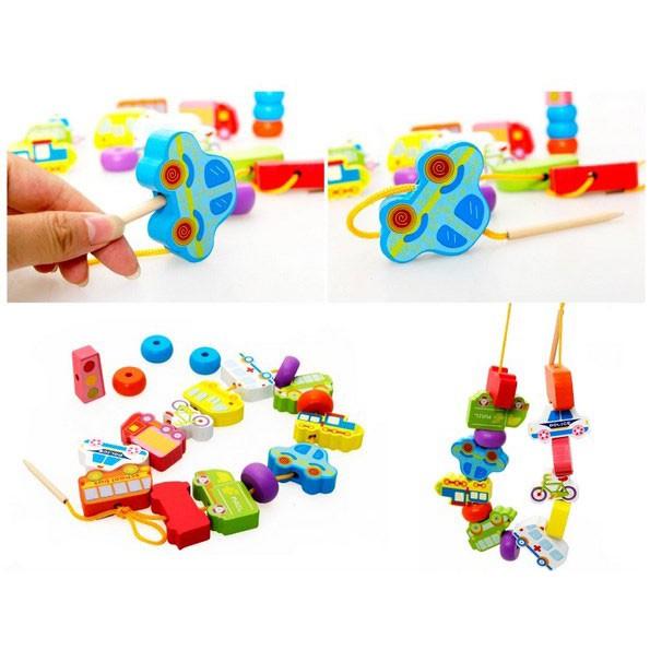 Đồ chơi gỗ các phương tiện giao thông