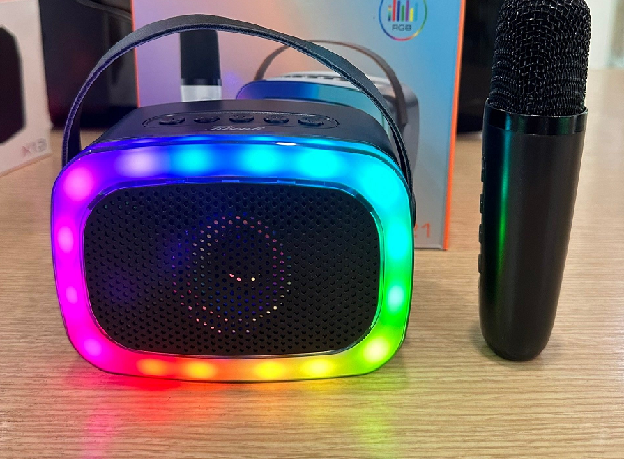 LOA KARAOKE G21 BLUETOOTH + USB + TF + 1 MICRO KD 5W*1
