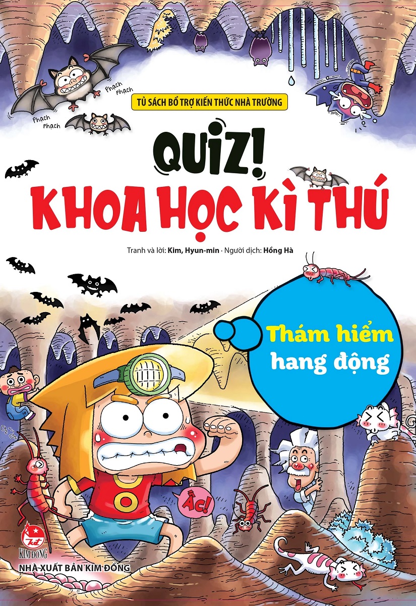 Quiz! Khoa Học Kì Thú: Thám Hiểm Hang Động (Tái Bản 2024)