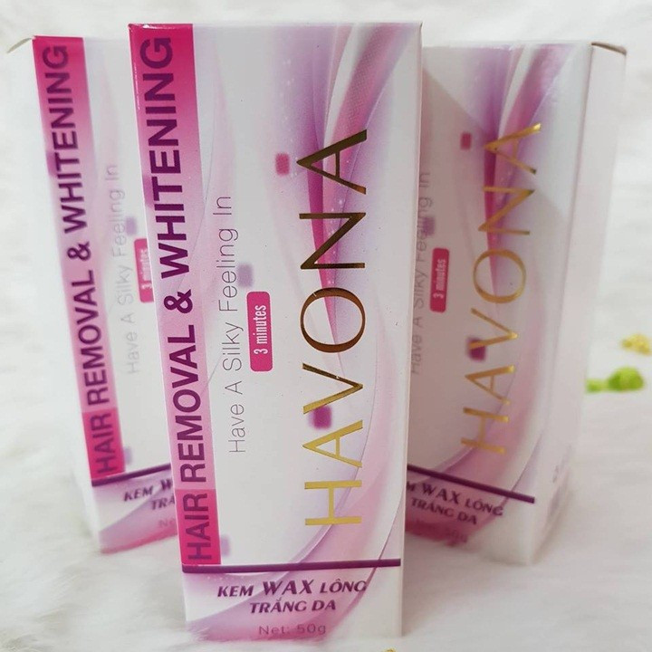 KEM TẨY WAX LÔNG TRẮNG DA HAVONA 5