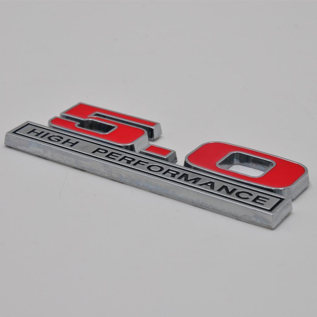 2-5pack Car Emblem Decal For Ford 5.0 Mustang Mondeo For Land Rover Accessories