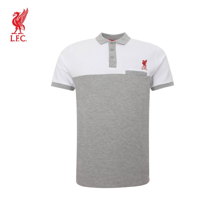 Áo thun tay ngắn thể thao có cổ nam LFC Colour Block Pocket - A12790