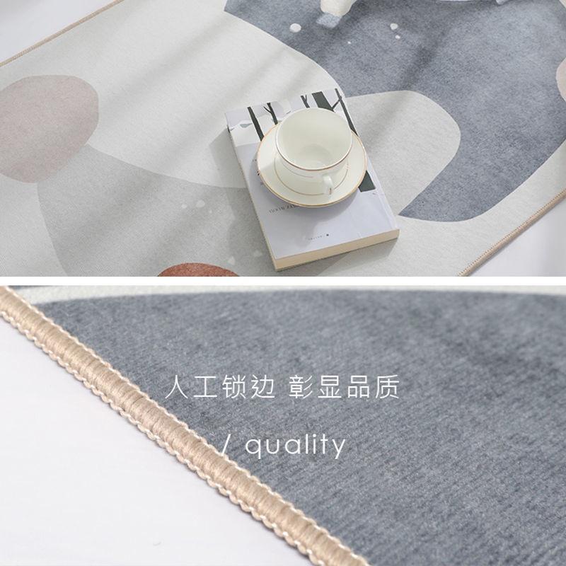 Thảm Lót Sàn Họa Tiết Trừu Tượng Phong Cách Bắc Âu Độc Đáo