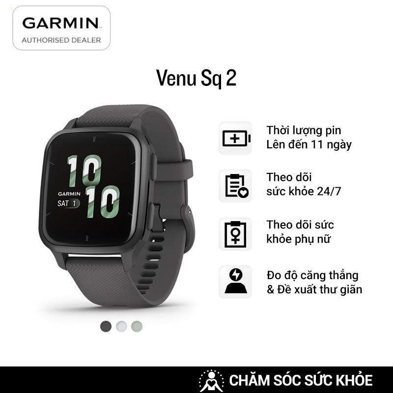 Đồng hồ thông minh Garmin Venu Sq 2 - Hàng chính hãng