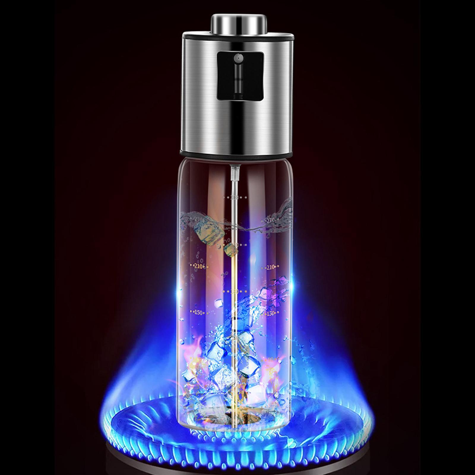 350ml Oil Sprayer Bottle Stainless Steel for Barbecue Roasting Cooking Tool