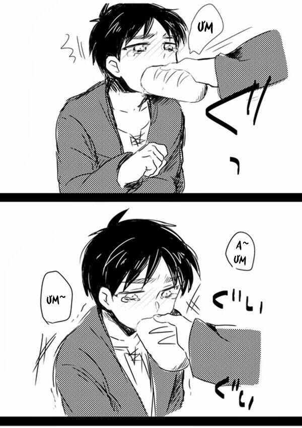 tấn công người khổng lồ - doujinshi eren x mikasa chapter 8 2