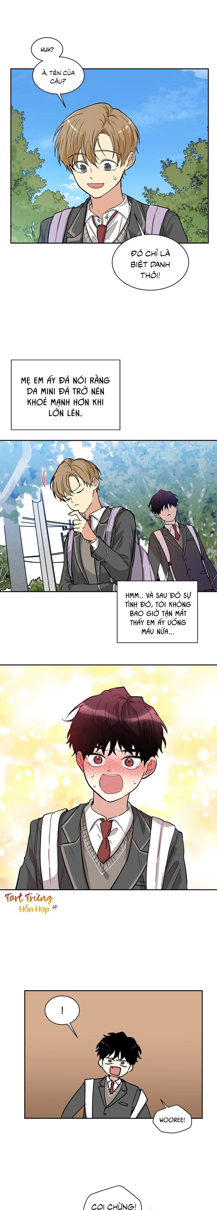 lỡ hàng xóm nhà bên là ma cà rồng thì sao?! chapter 2 15