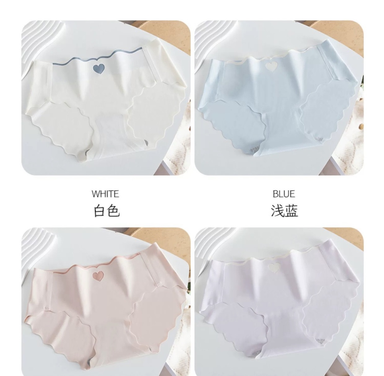 QUẦN LÓT SU TIM SIÊU MỎNG THOÁNG MÁT RẤT ĐẸP TỪ 40-70KG DÀNH CHO NỮ