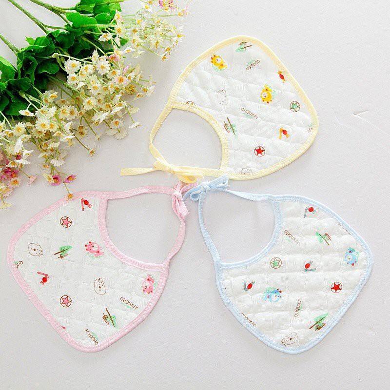 Yếm xô buộc dây cho bé sơ sinh