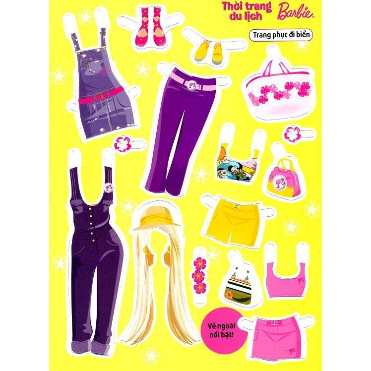 Ghép Hình Barbie Thủ Công Dựng Hình Thời Trang Thời Trang Du Lịch - Bản Quyền