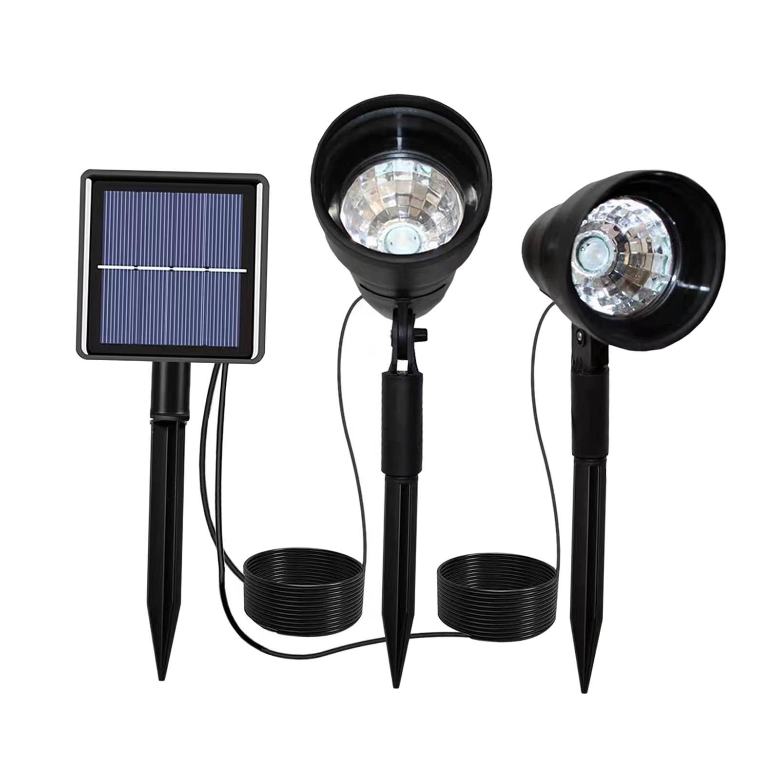 Solar Light Waterproof Adjustable Landscape Lamp for Courtyard Pathway Party
