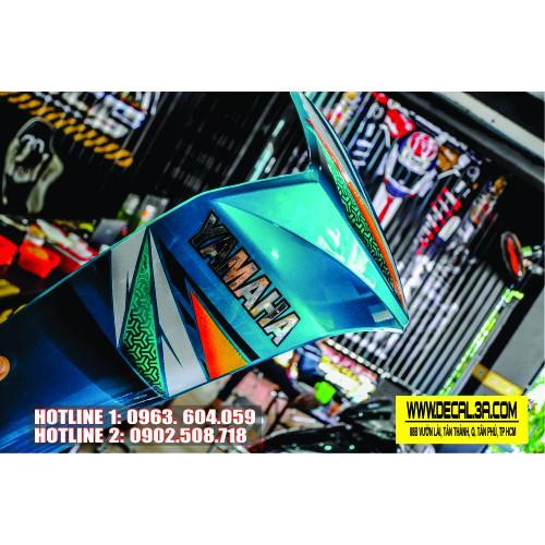 Tem rời Sirius xe xanh phối tem cham chữ Y độc đáo