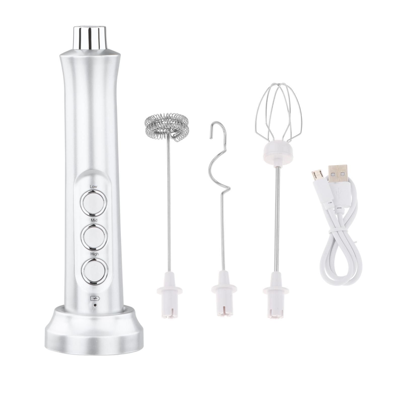 Milk Frother Blender Tool Coffee Frother Wireless USB for