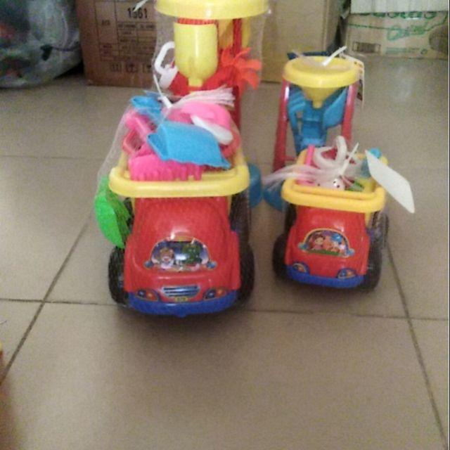 Bộ xe cát và máy say