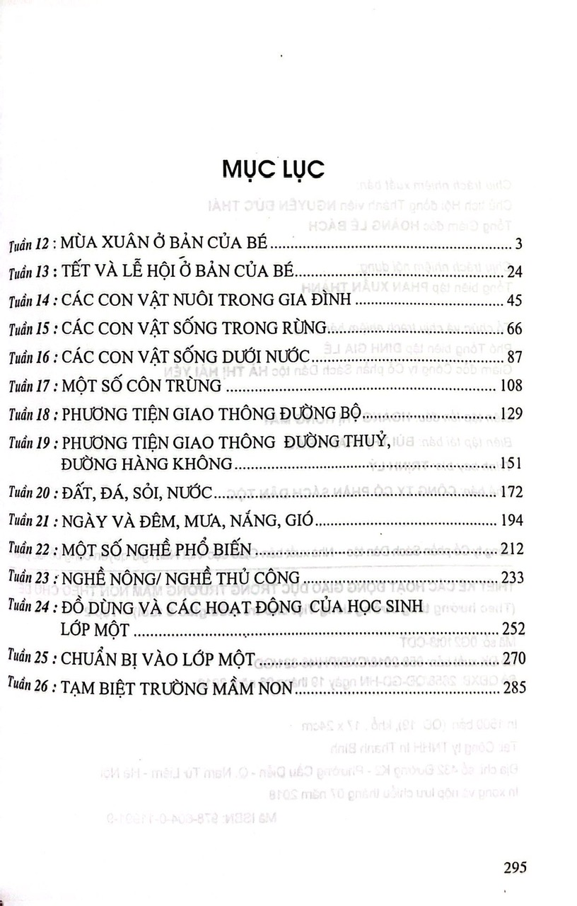 CCombbo 2 cuốn Thiết Kế Các Hoạt Động Giáo Dục Trong Trường Mầm Non Theo Chủ Đề Tập 1 + Tập 2