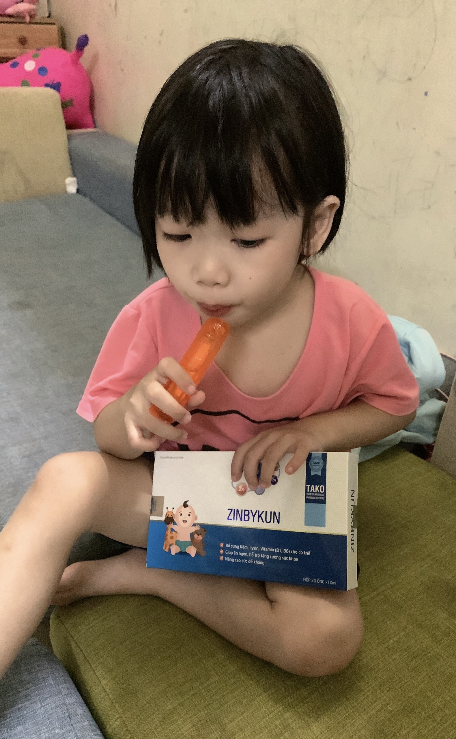 Hỗ trợ tăng cường sức đề kháng ZINBYKUN