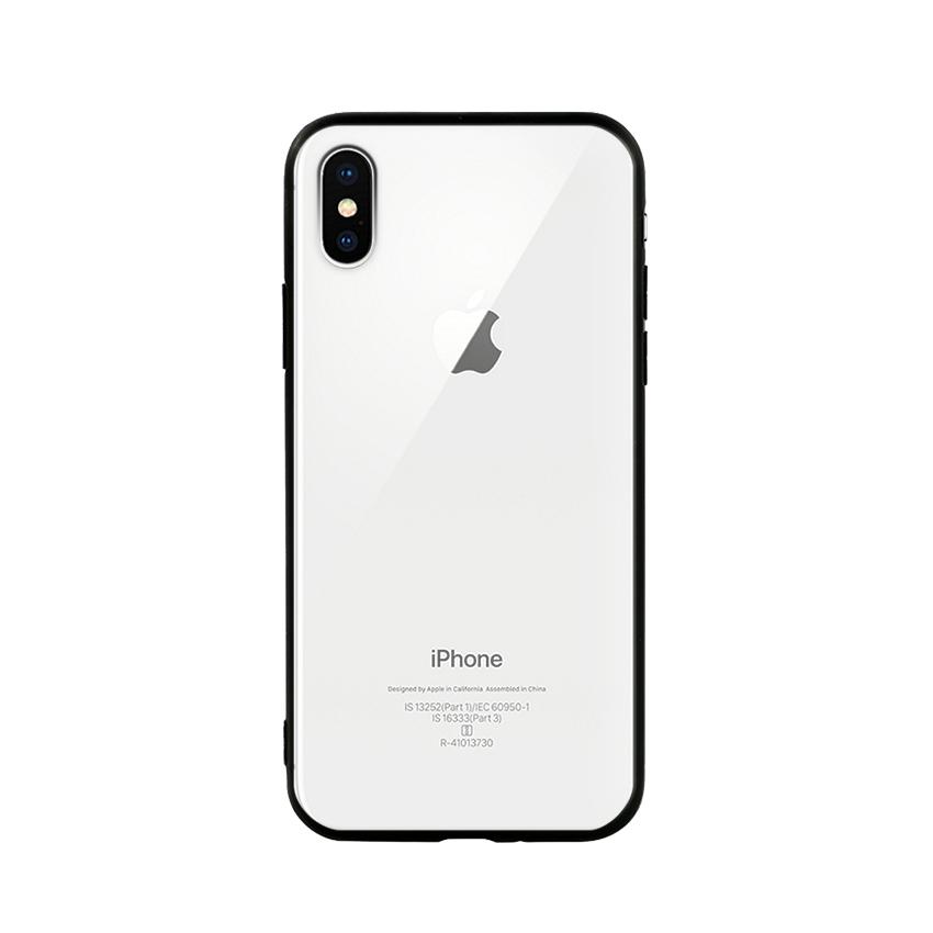 Ốp lưng Iphone X / XS - Bề mặt nhám chống vân tay, lưng cứng, viền TPU dẻo - 02007 - Hàng Chính Hãng