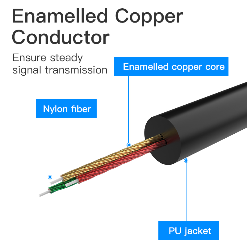 Cáp chuyển đổi Type-C to Audio 3.5mm dạng xoắn,độ dài 1m - Vention BGABF - Hàng Chính Hãng