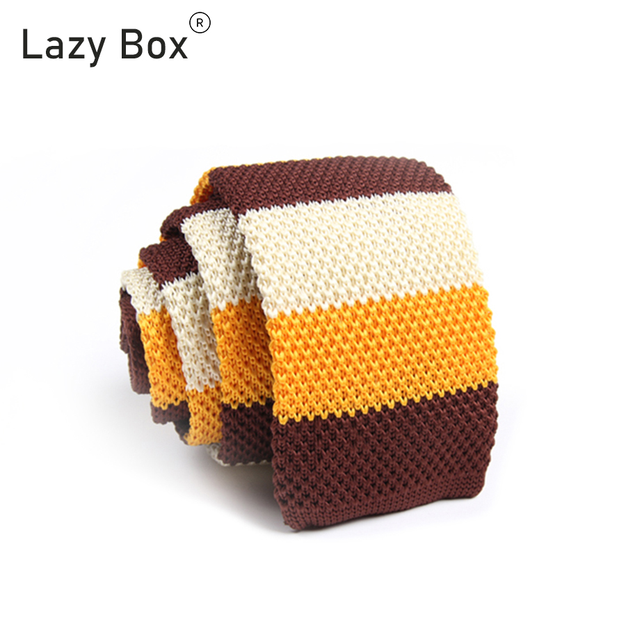 Cà vạt len cho nam Knit tie LAZYBOX công sở, Sartorial guys họa tiết chấm bi