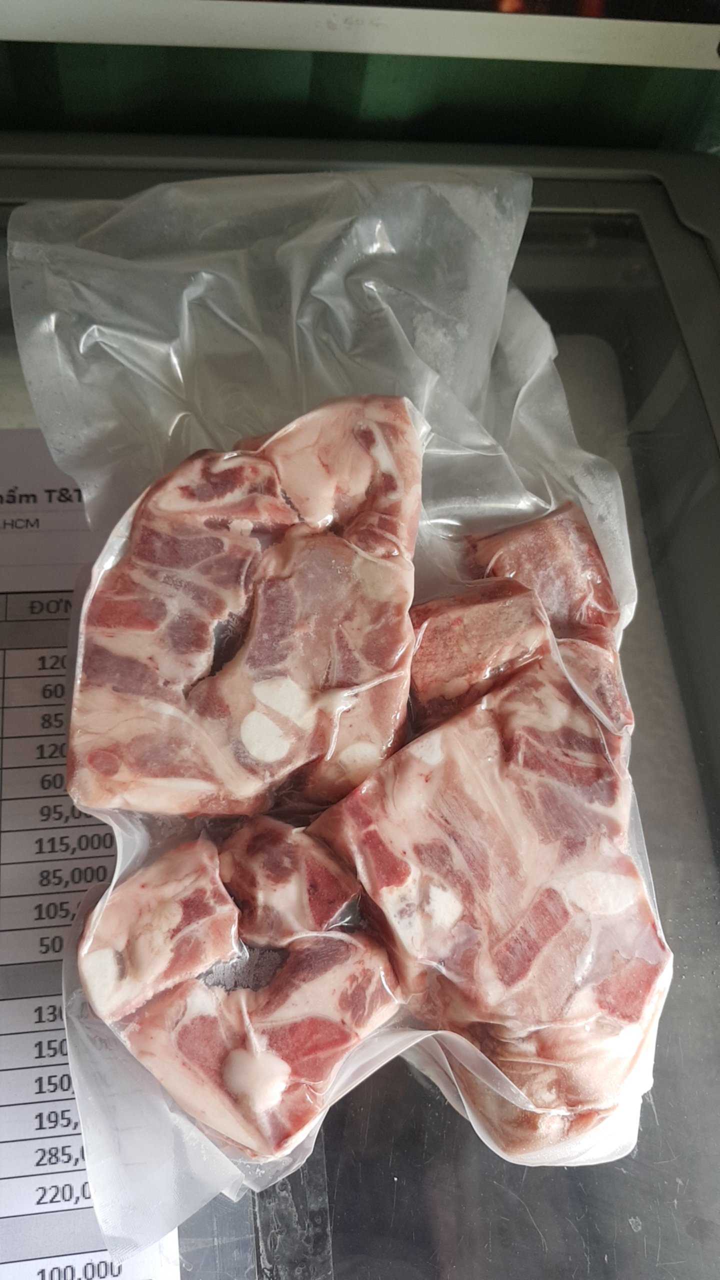 XƯƠNG  SỤN HEO 1kg