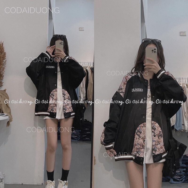 Áo bomber gấu SALE