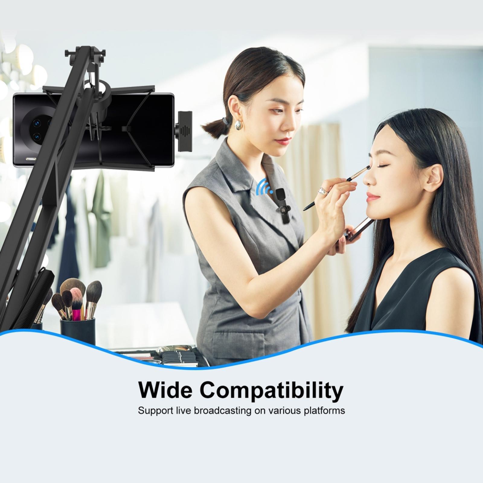 Wireless Lavalier Microphone Usb-C PC for Interview-Auto Sync Meeting