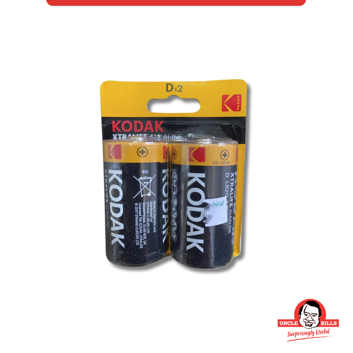 Bộ 2 Pin Kodak Alkaline D UBL IB0161