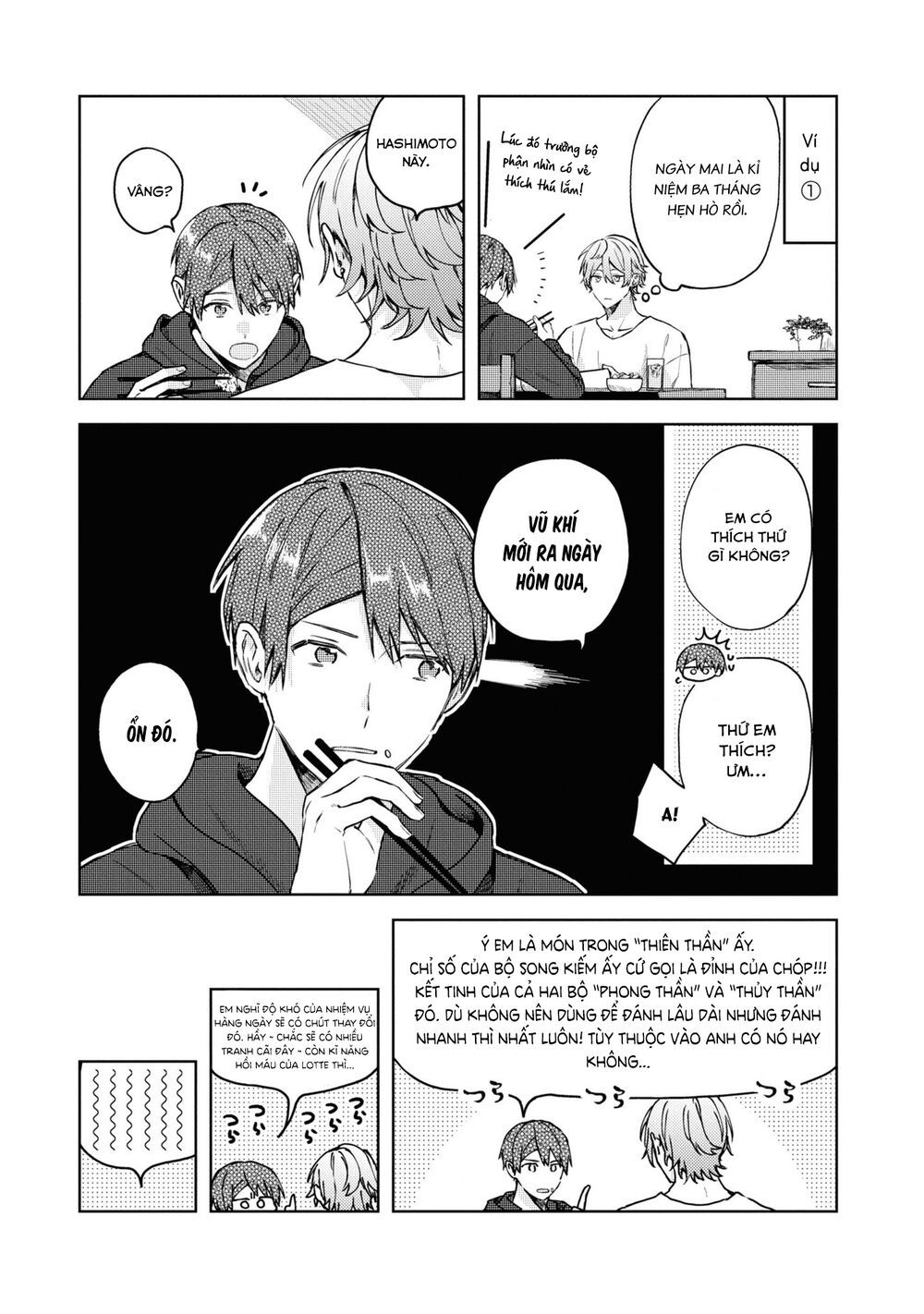 đồng đội game online, té là ngài sếp khó tính chapter 20.2 6