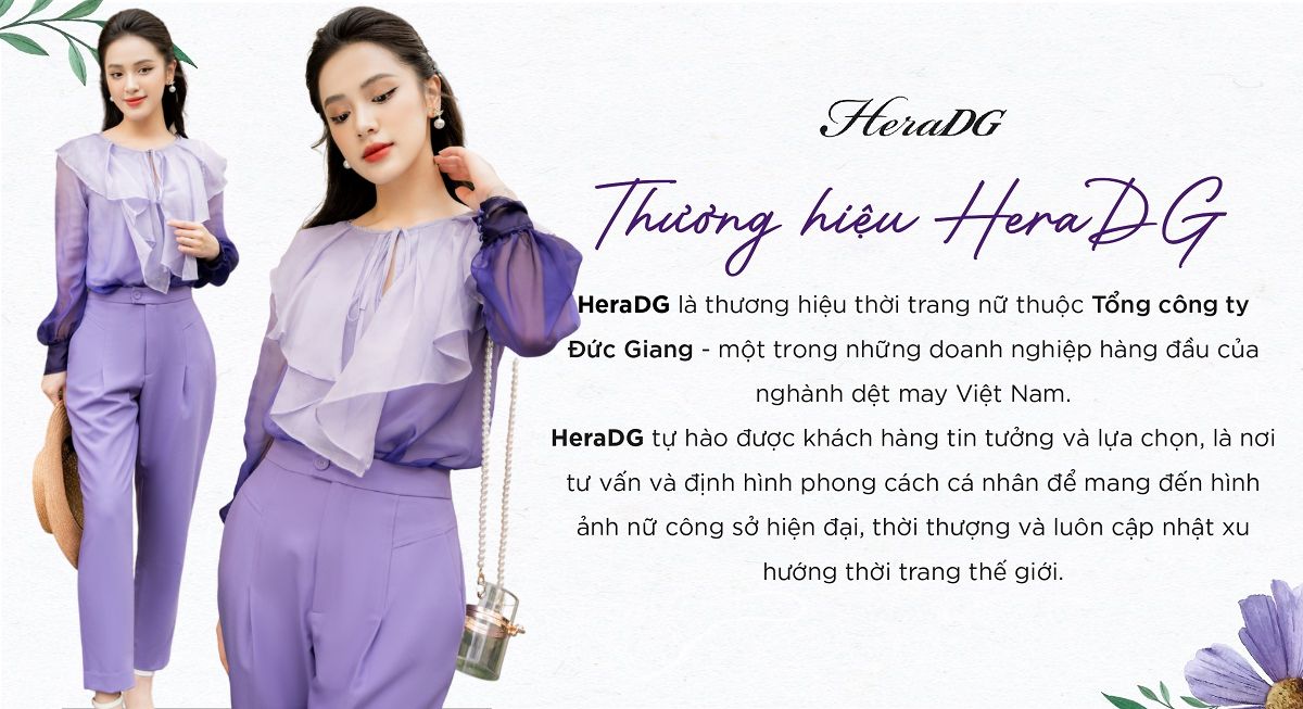 Quần baggy công sở nữ HeraDG thiết kế túi chéo hông thân xếp ly bong diễu chỉ chất liệu Tuytsi cao cấp SQDBC3005