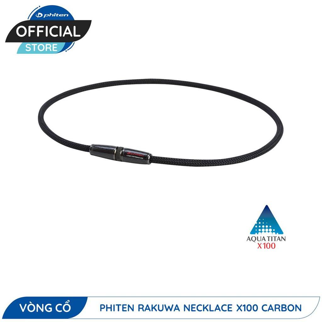 Vòng Cổ Phiten Rakuwa X100 Carbon