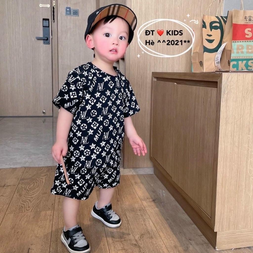 Bộ Cộc Tay cho Bé Bộ Minky Mom Cộc Tay Với họa Tiết Siêu Dễ Thương Chất Thun Lạnh Siêu Mềm Mịn Mát