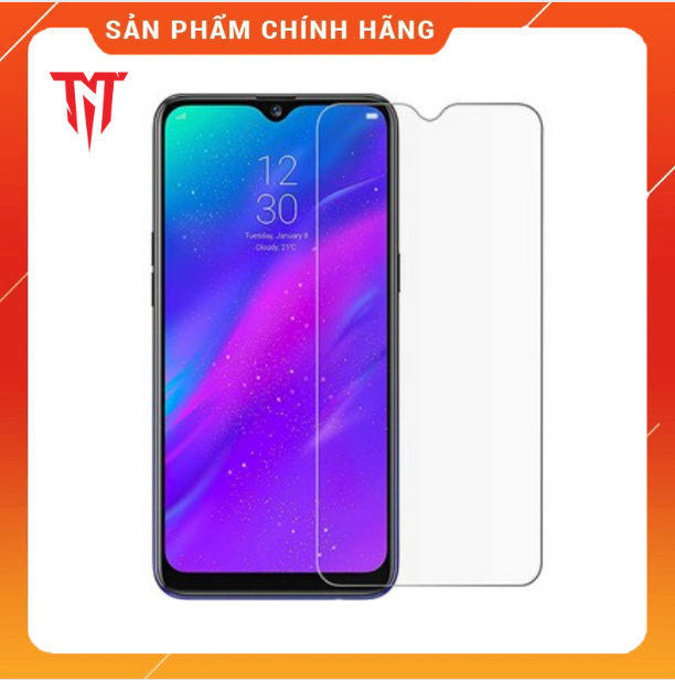 Bộ 2 Kính cường lực full keo trong suốt dùng cho điện thoại Realme C15 / C25 / C35 giá rẻ - Hàng chính hãng
