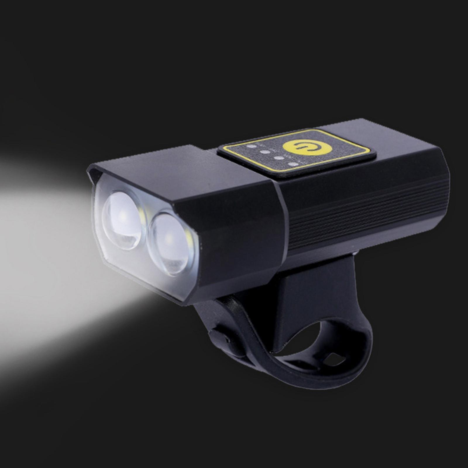 800LM Bike Front Light USB Rechargable Lamp Flashlight Headlight