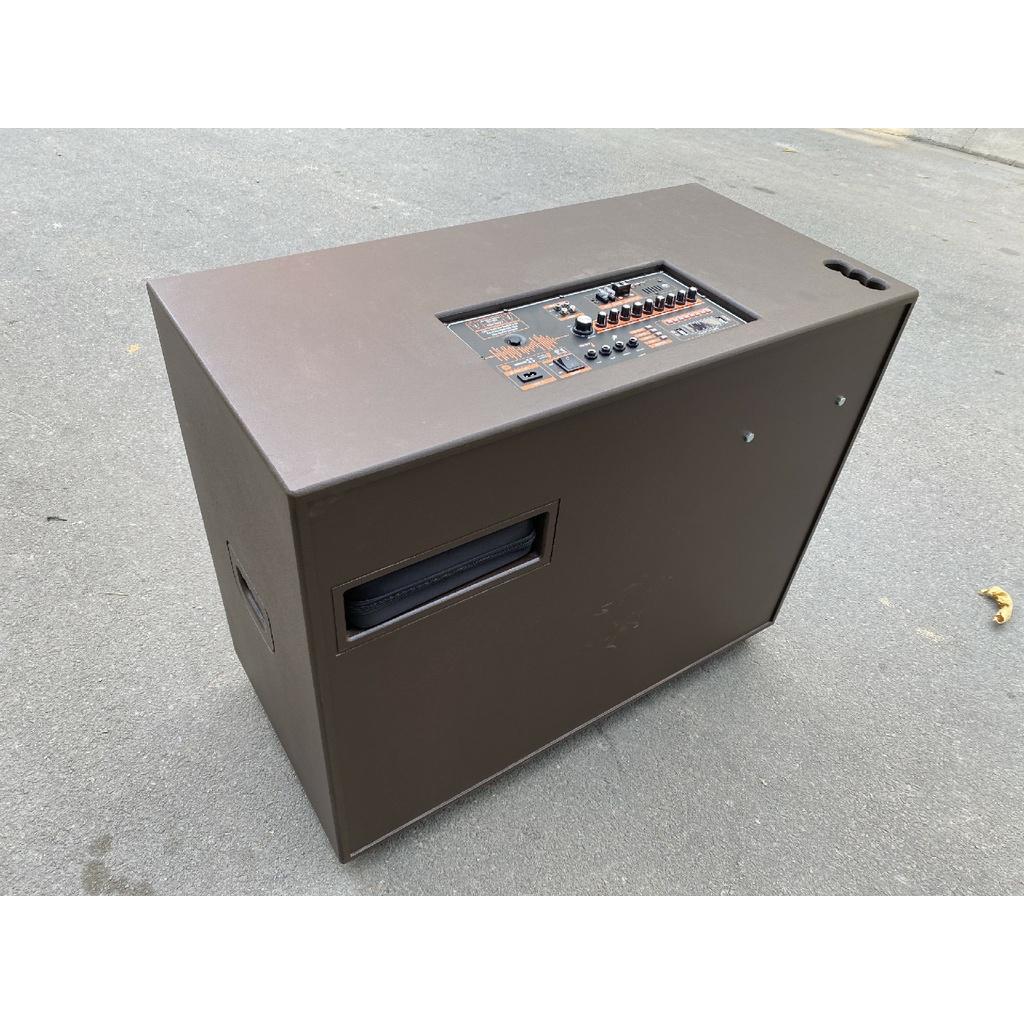 Loa tủ điện MTMax BK44 - loa kéo di động ngoài trời bass 4 tấc đôi ngang, 4 treble - Loa khủng long công suất cực lớn