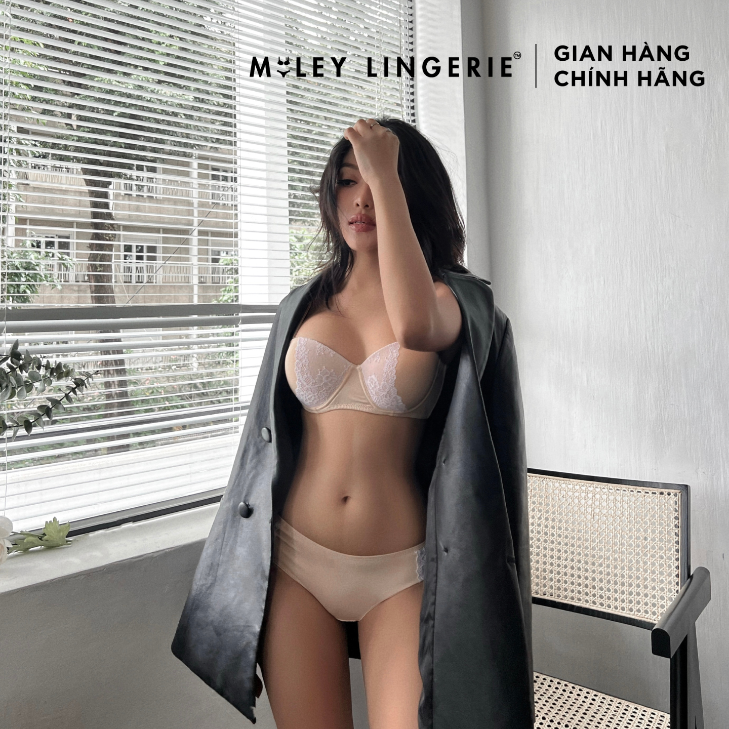 [QUÀ TẶNG 35K] Bộ Đồ Lót Melange High-cut Sporty Chic Miley Lingerie Xanh Mint BRC-FCB01