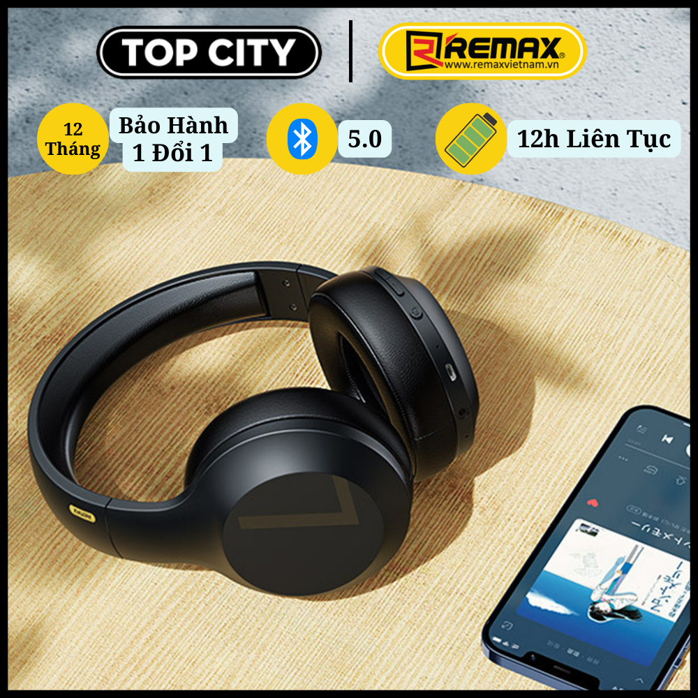 Tai Nghe Bluetooth Chụp Tai On-ear Remax RB-660HB - Hàng Chính Hãng