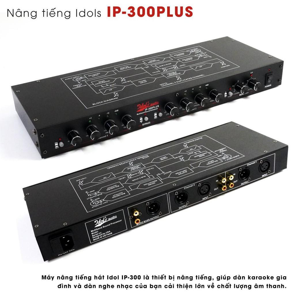 Thiết bị nâng tiếng Idol IP 300 Plus thế hệ mới giúp tiếng hát trong hơn nâng cấp âm thanh mạnh mẽ bảo hành 12 tháng