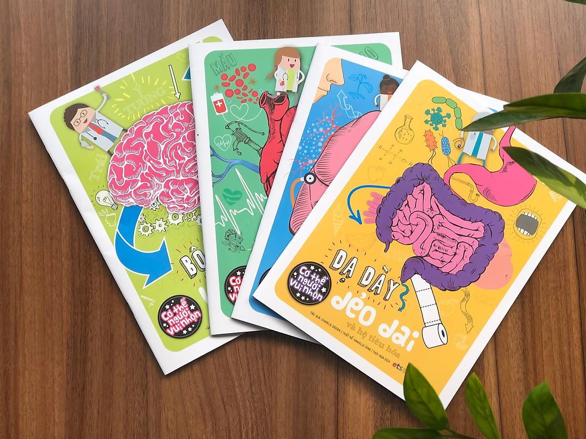 Bộ Cơ Thể Người Vui Nhộn (Bộ 4 Cuốn)