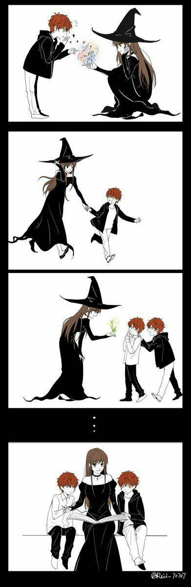 tổng hợp ảnh chế one shot phù thủy và đứa trẻ chapter 3 11