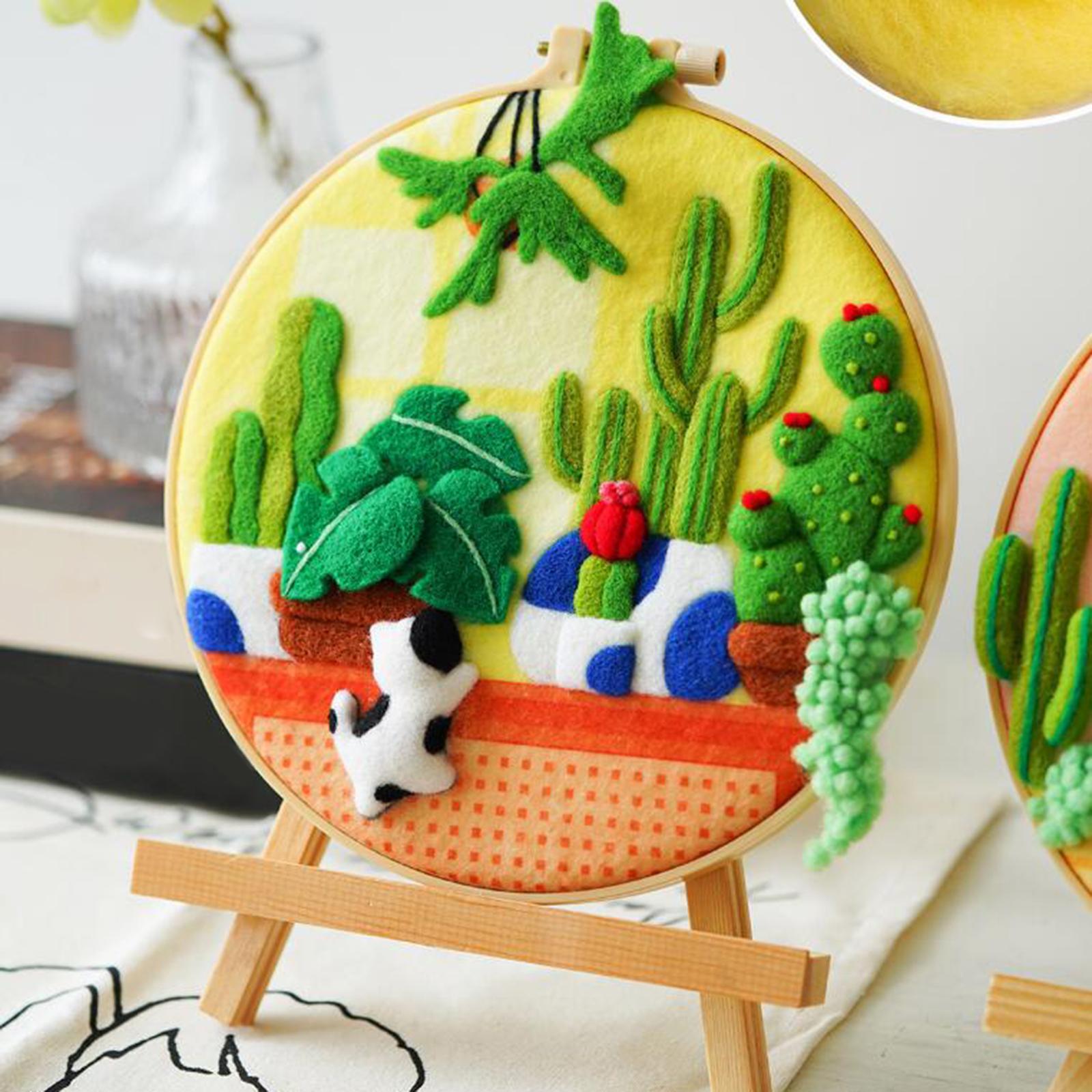1 Set Wool Felting DIY Felting Pad Tool Craft for Starter Children
