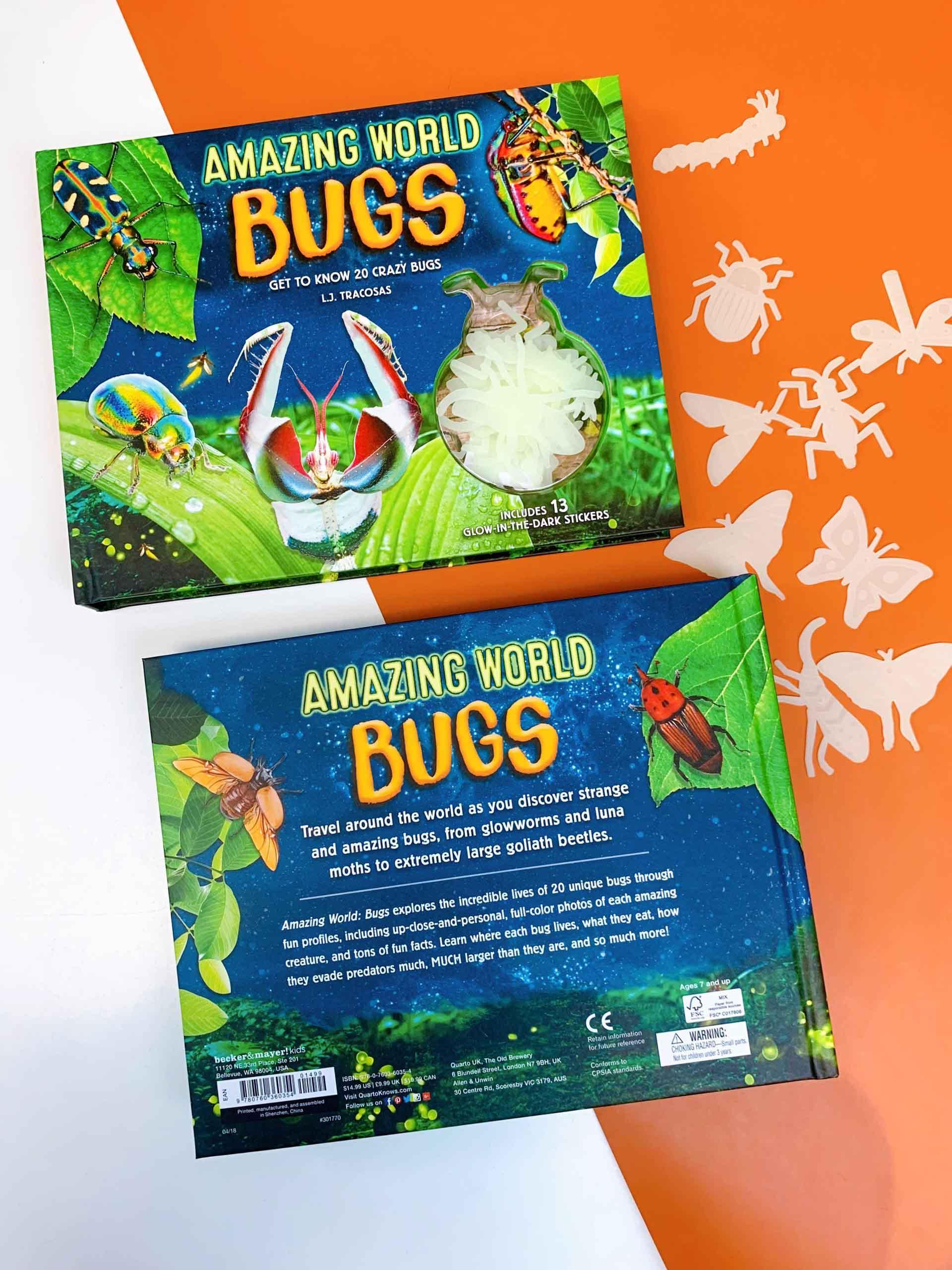 Amazing World: Bugs : Get To Know 20 Crazy Bugs