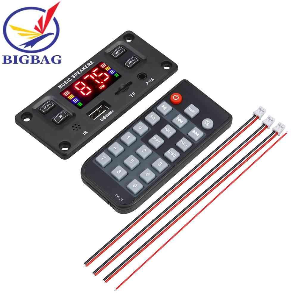 Mạch Giải Mã Khuếch Đại Âm Thanh MP3 60W 2 X 30W Bluetooth Cho Xe Hơi