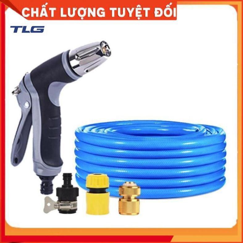 Bộ dây và vòi xịt rửa xe tưới cây tăng áp 15M 206817