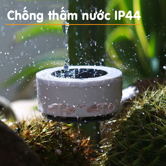 Đèn Tường Năng Lượng Mặt Trời Đèn Ngoài Trời Đèn Sân Vườn chiếu hình hoa chống nước ip44-  K1596