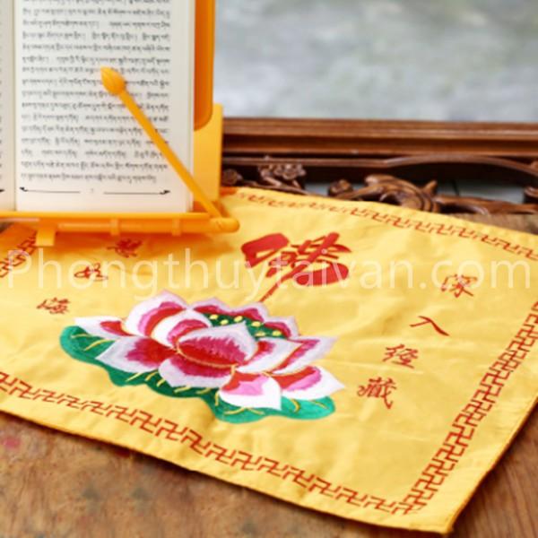 Túi vải Phật giáo SIÊU TIỆN 35cm 2 lớp satin