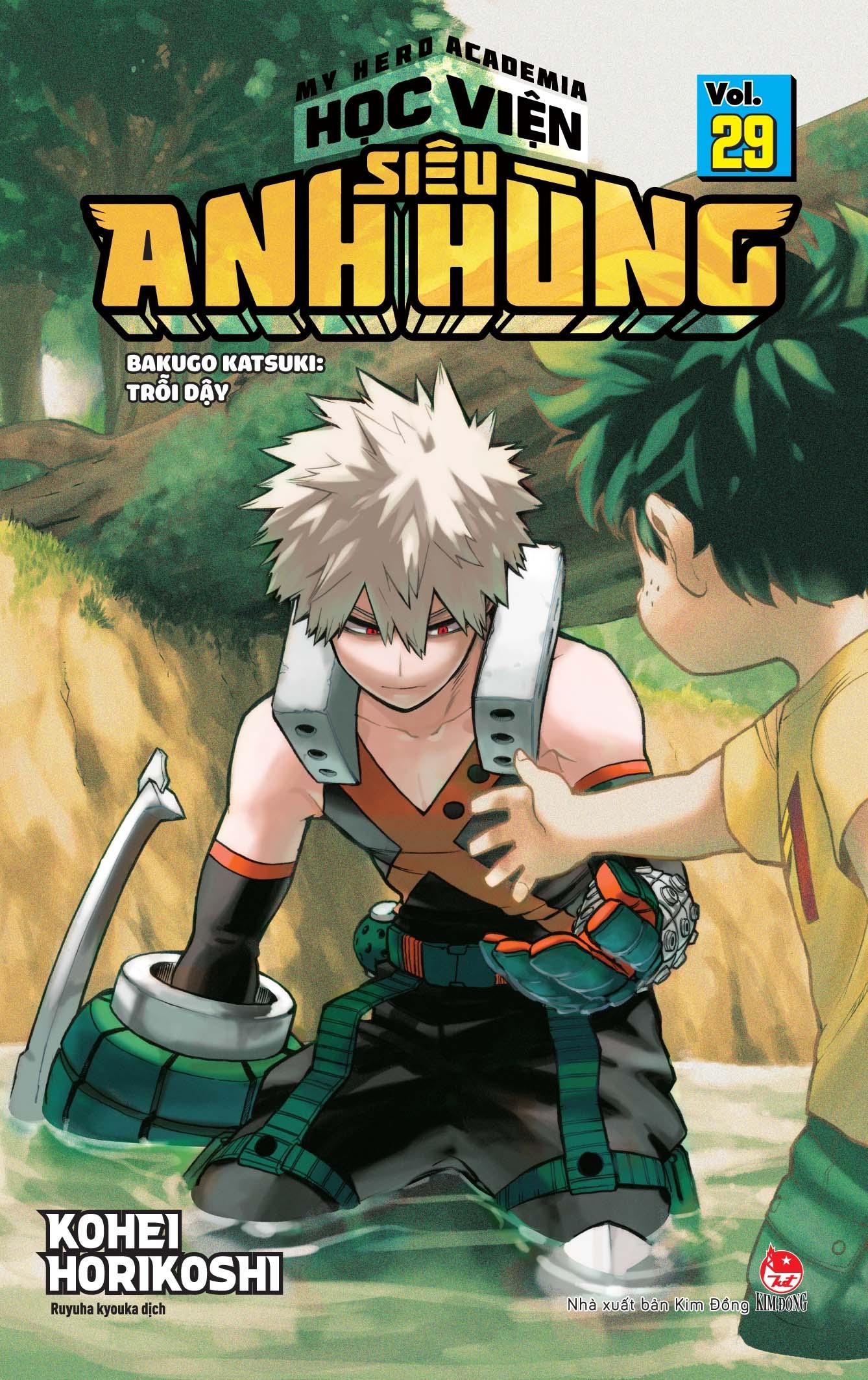 My Hero Academia - Học Viện Siêu Anh Hùng - Tập 29: Bakugo Katsuki: Trỗi Dậy - Tặng Kèm Bookmark Pro Hero