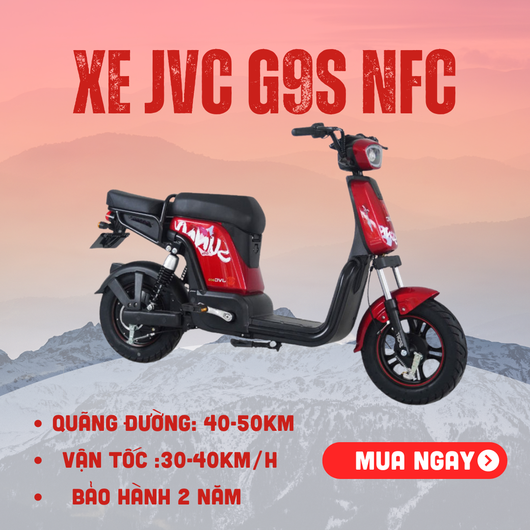 XE ĐẠP ĐIỆN JVC G9S NFC